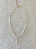KKBEAD Natural Pearl Choker Necklace Pearl Bridal Wedding Jewelry Gift for Women Adjustable Luxury Minimalist Layered Jewelry
